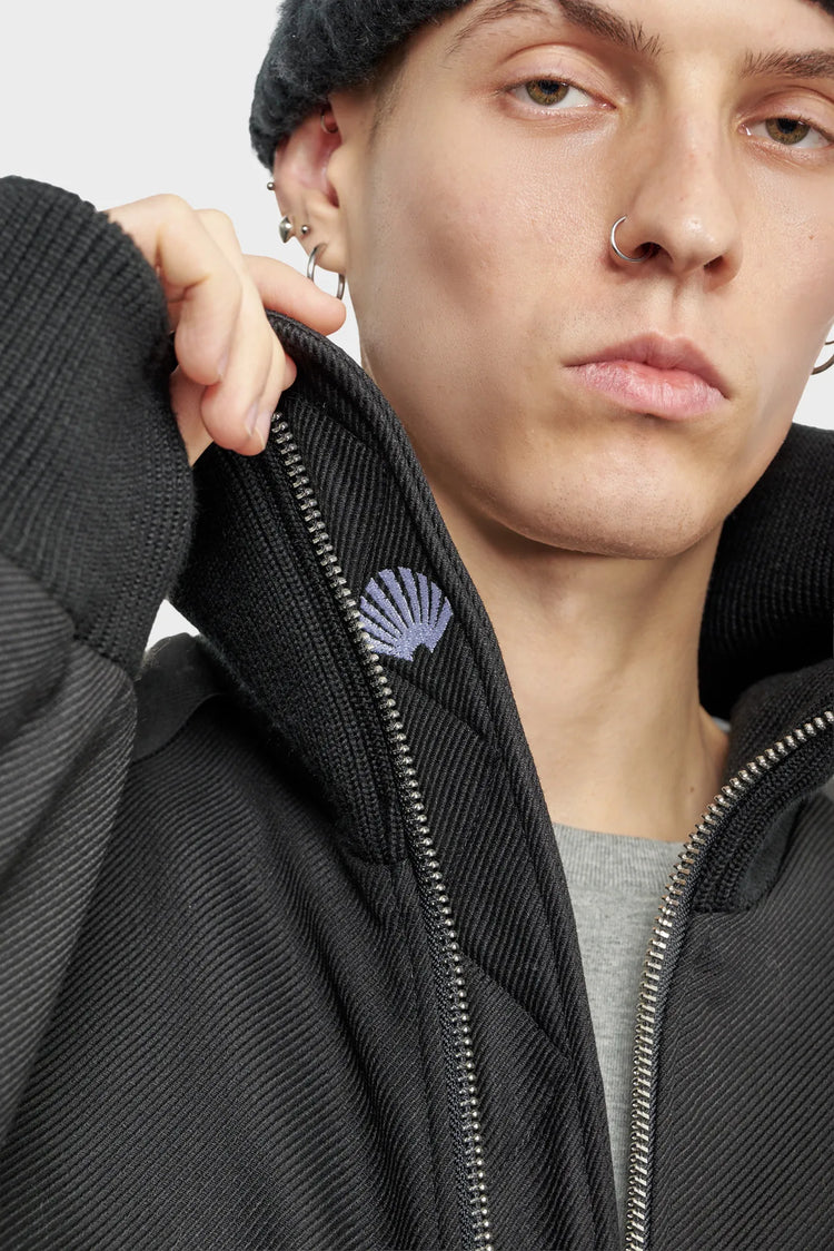 Kurtka WOOL BOMBER czarna