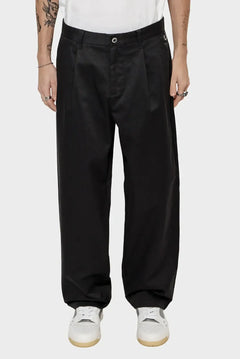 Spodnie REWORKED TROUSERS czarny