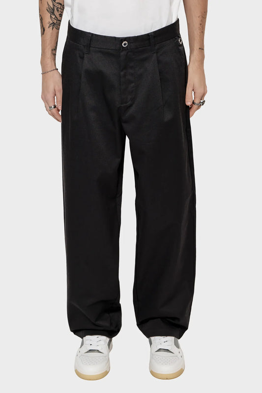 Spodnie REWORKED TROUSERS czarny