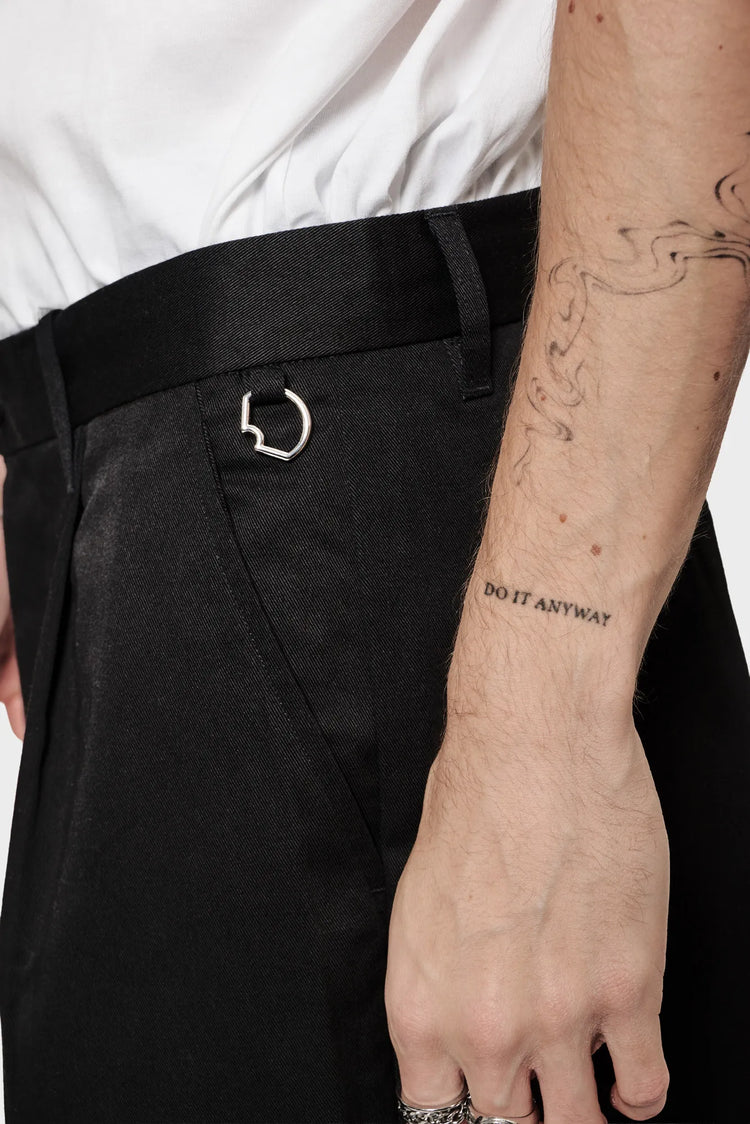 Spodnie REWORKED TROUSERS czarny