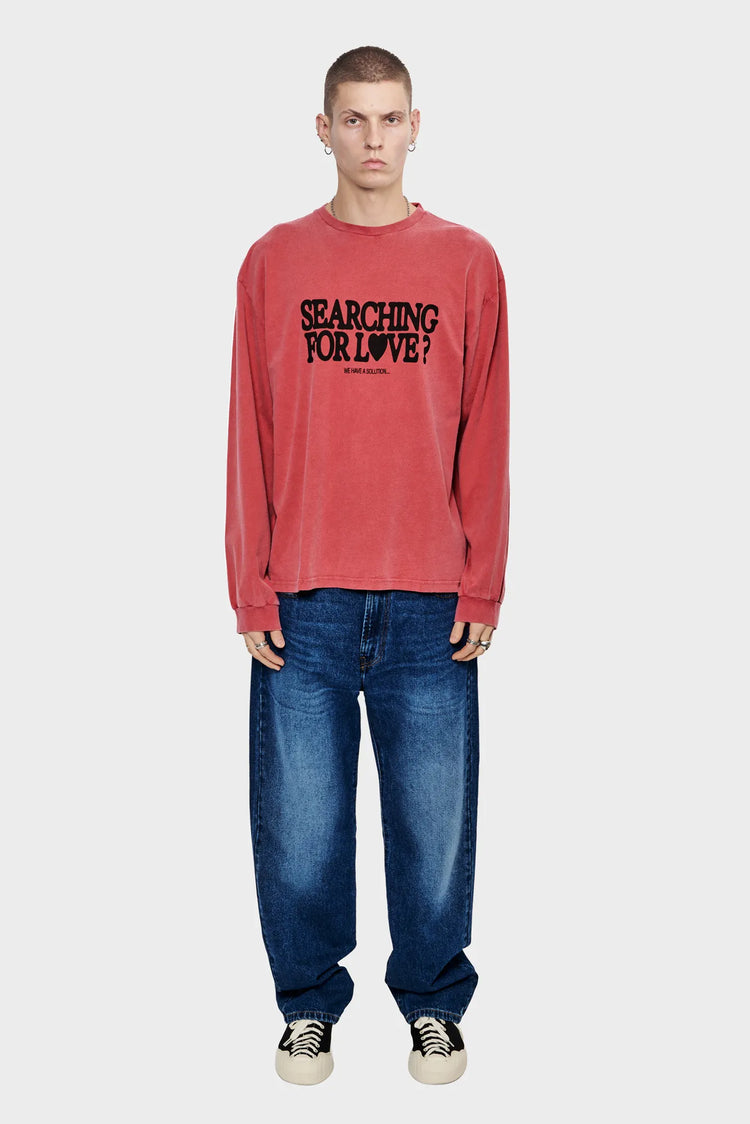 meskie#@Longsleeve CUPID’S CALLING czerwona