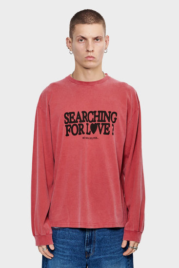 meskie#@Longsleeve CUPID’S CALLING czerwona