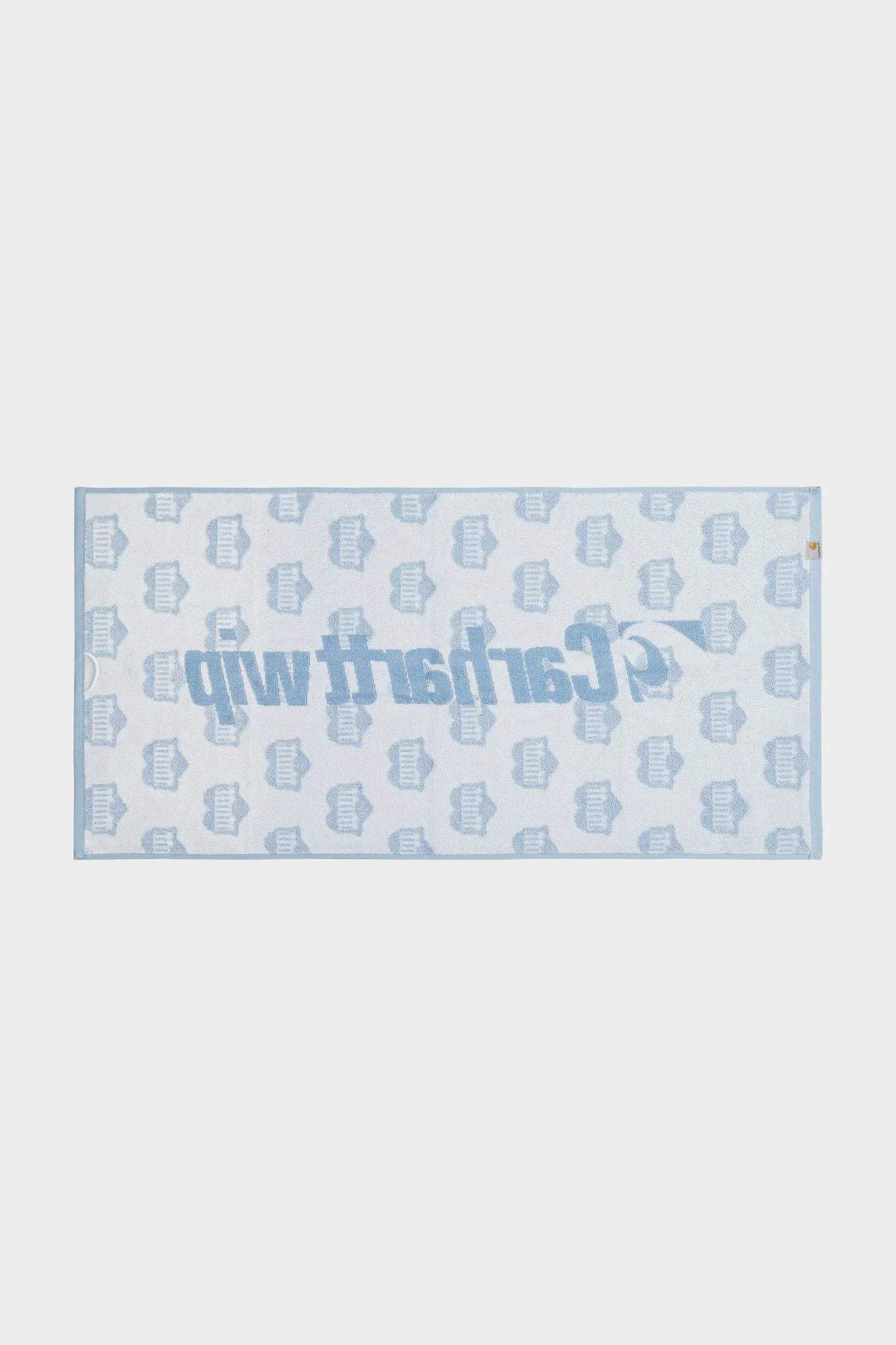 HEART TRAIN towel blue