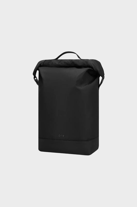 ROLL-UP backpack black