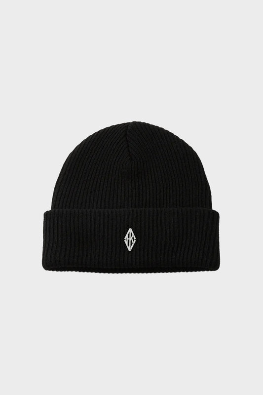 Beanie DIAMOND PLAQUE black