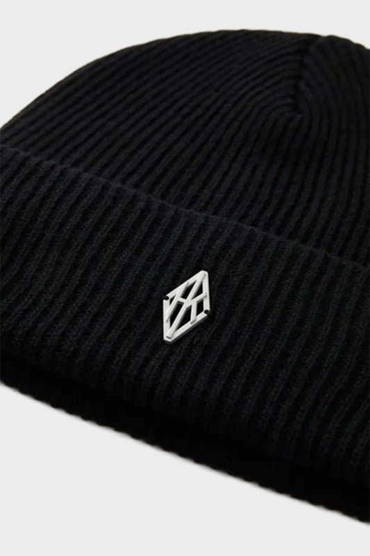Czapka DIAMOND PLAQUE BEANIE czarna