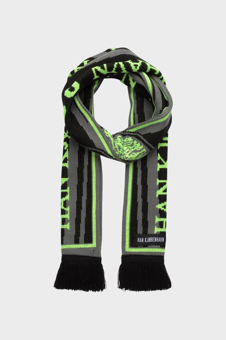  Scarf HK FOOTBALL lime