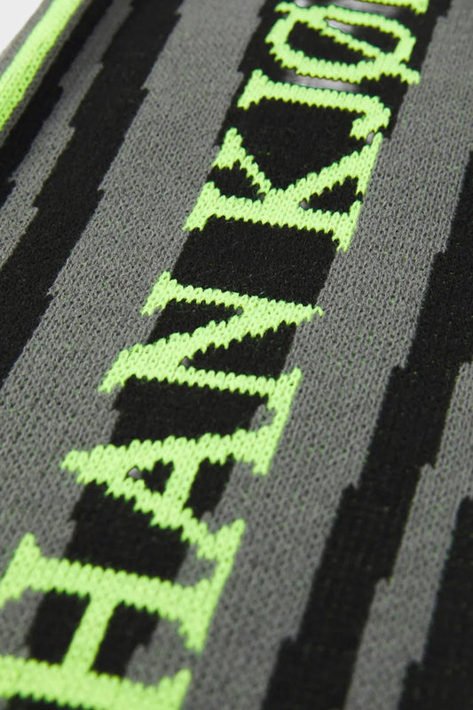 Szalik HK FOOTBALL SCARF limonkowy