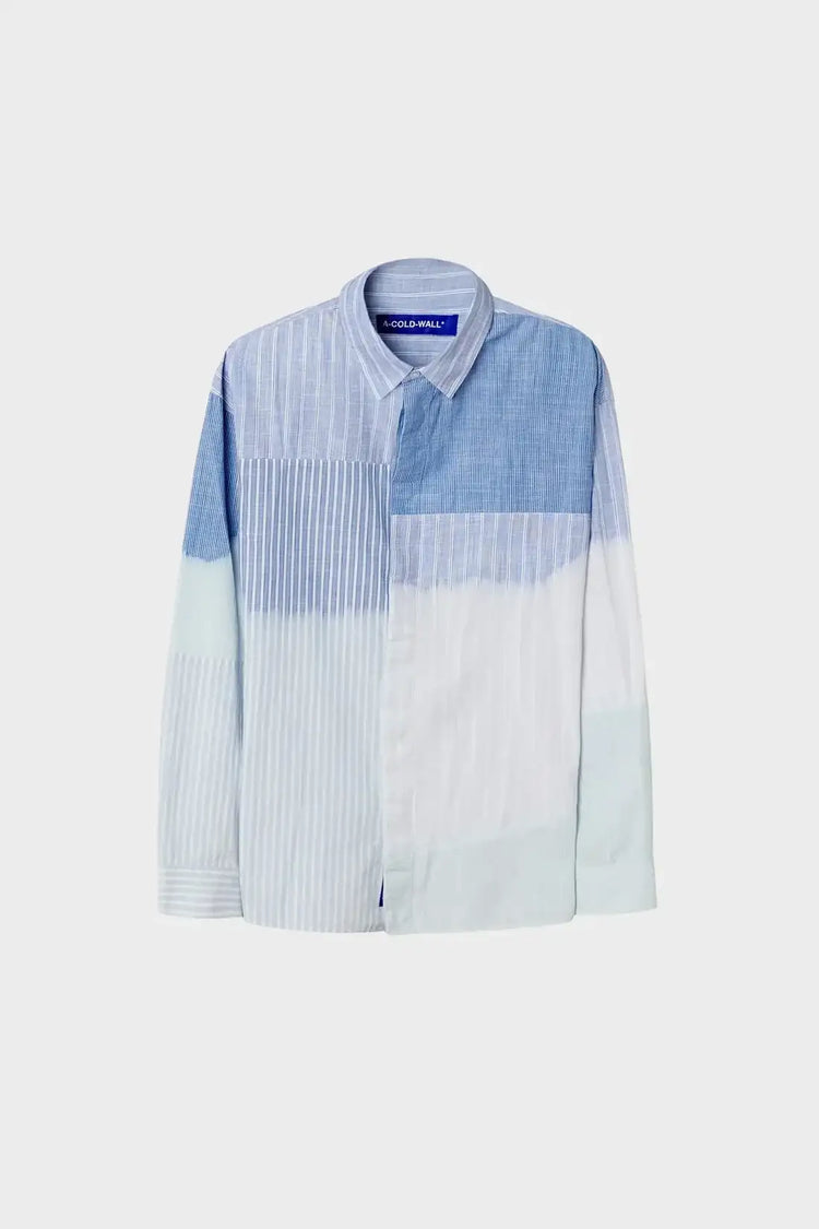 Shirt FADE OUT STRIPE blue
