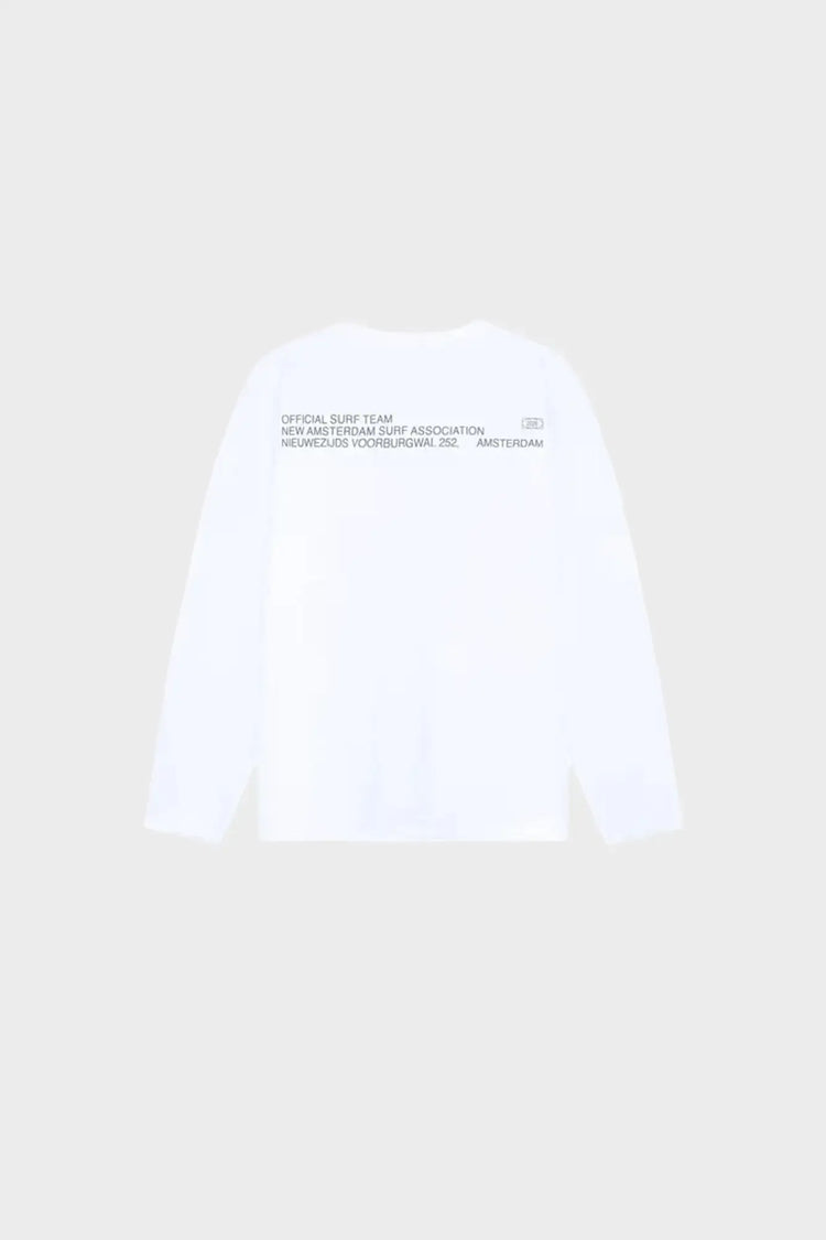 Longsleeve SHAPER LONGSLEEVE OVERDYED biały
