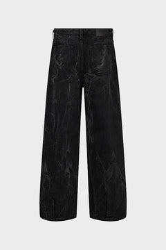 BAGGY DENIM JEANS black
