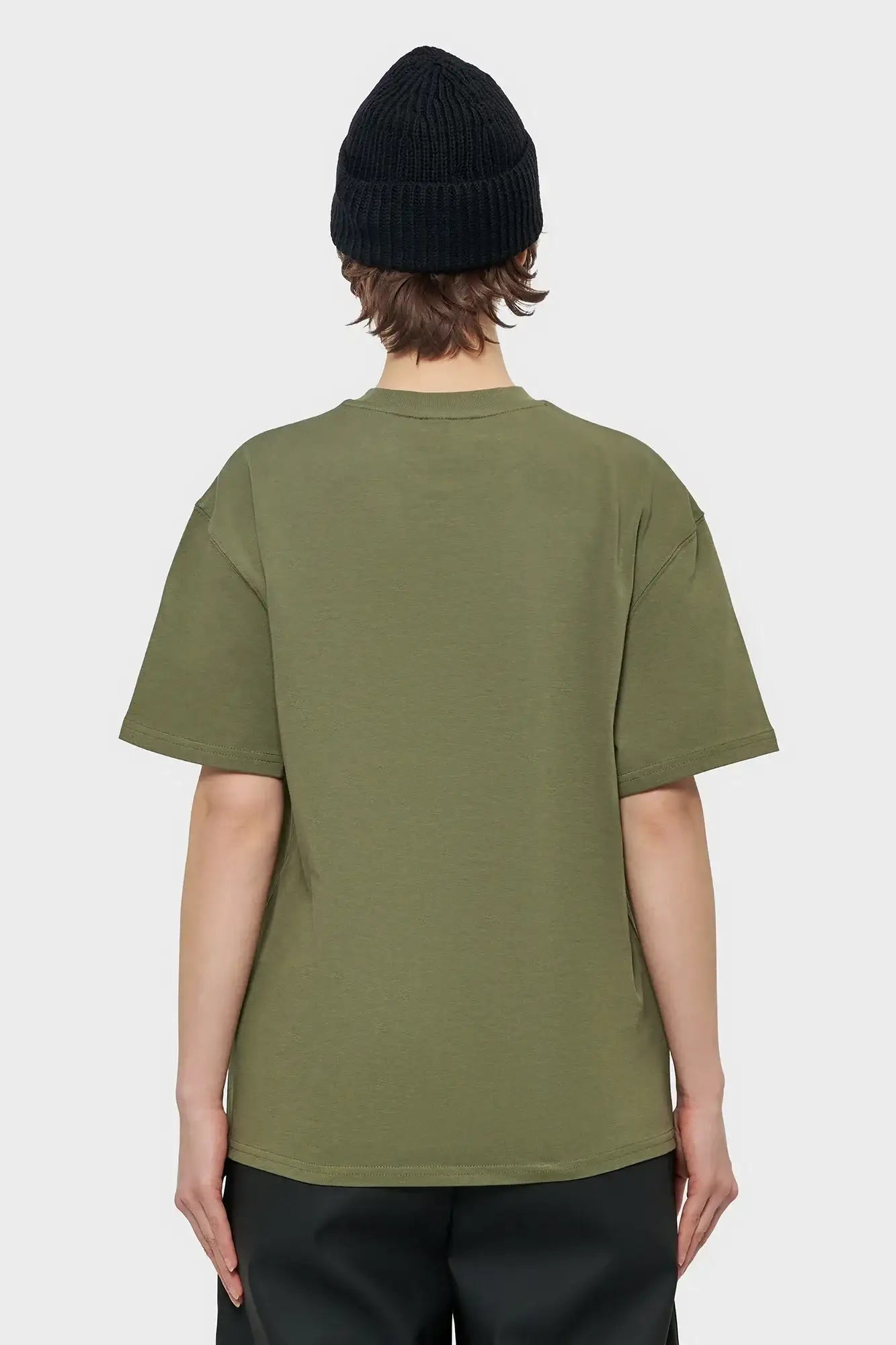 damskie#@Koszulka DAILY OVERSIZED zielona