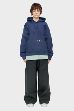 Bluza LABEL SCRIPT granatowa