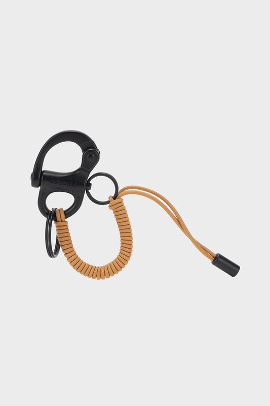 KEYCHAIN LETGO brown keychain