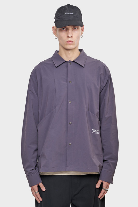 meskie#@Bluza Off-Race Tech Overshirt szara