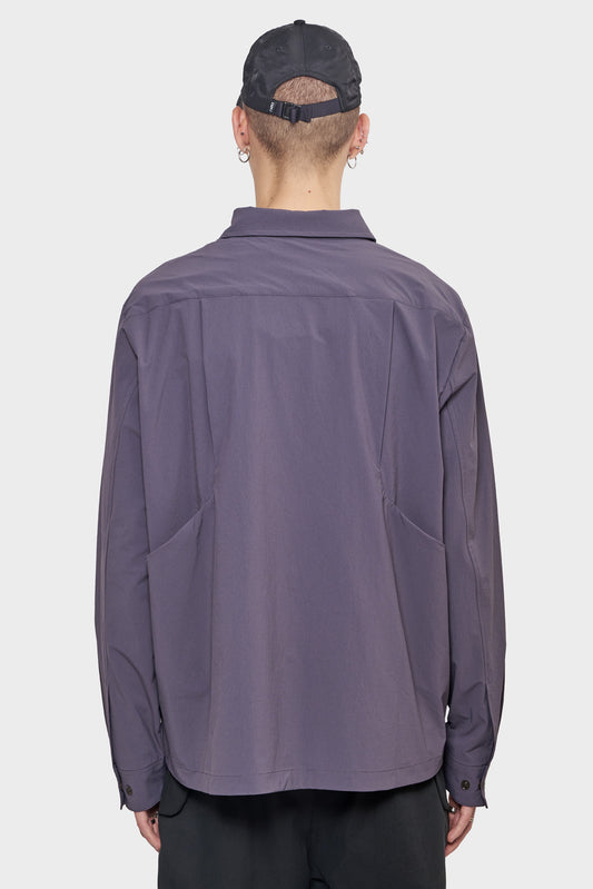 meskie#@Bluza Off-Race Tech Overshirt szara