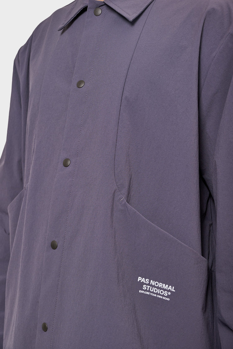 Bluza Off-Race Tech Overshirt szara