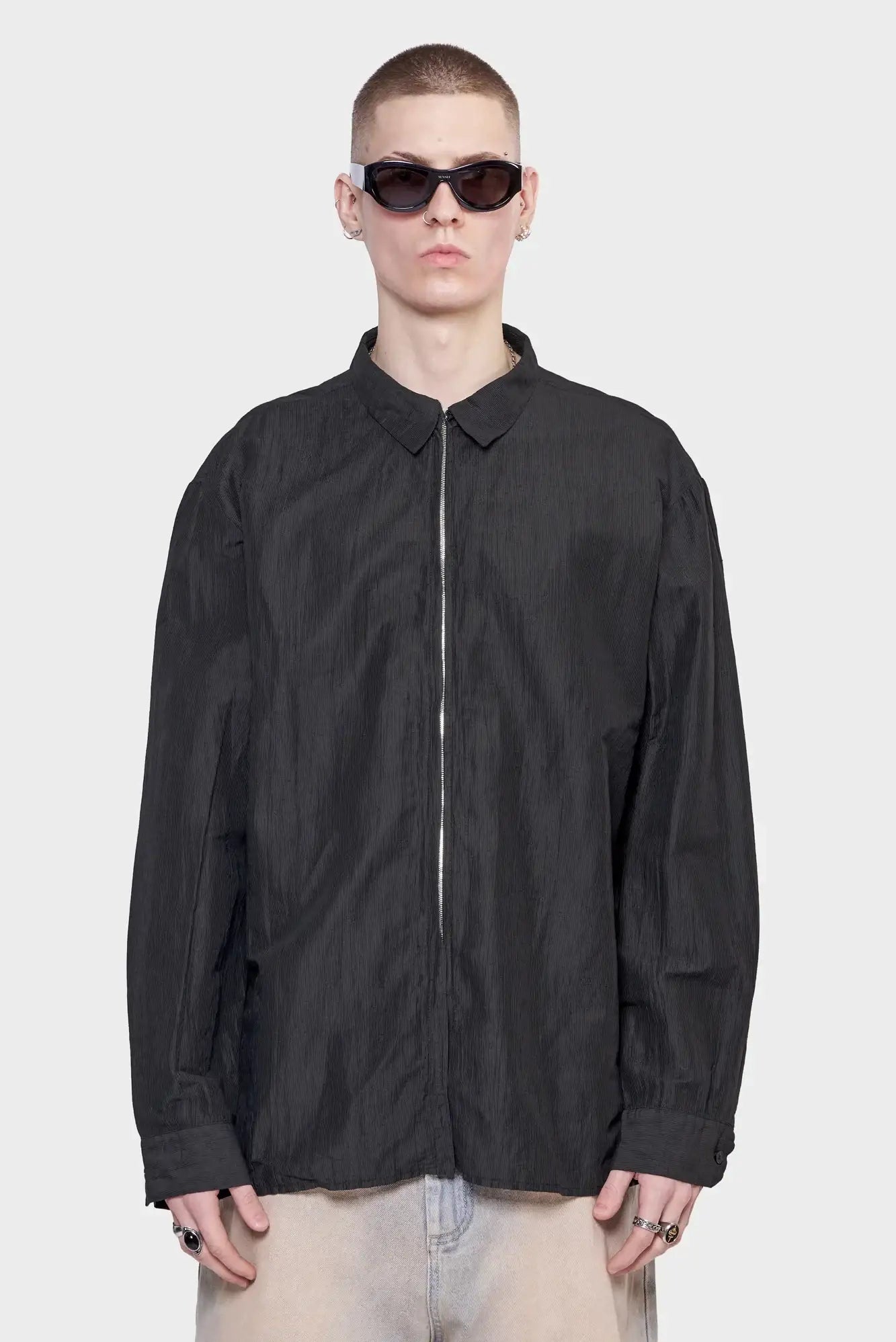 meskie#@Koszula SHIRT RIGHT czarna