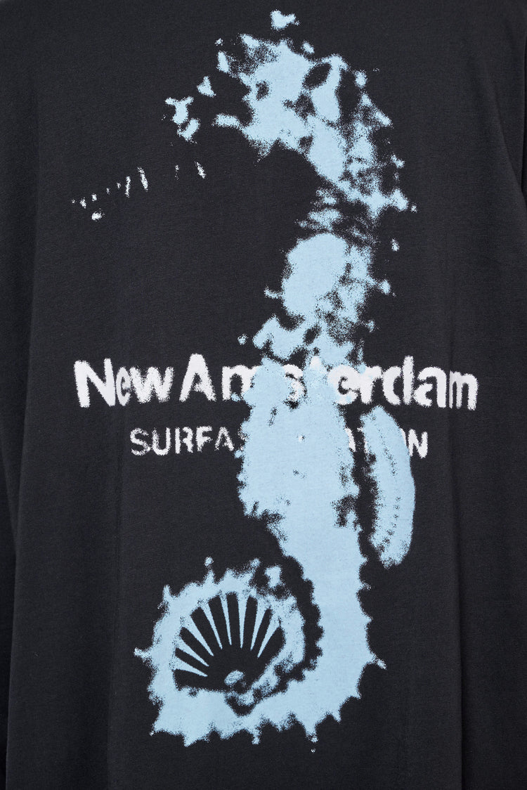 Longsleeve SEAHORSE LONGSLEEVE czarny