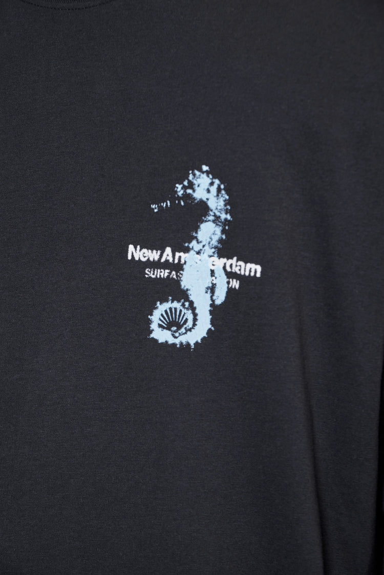 Longsleeve SEAHORSE LONGSLEEVE czarny