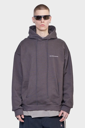 meskie#@Bluza HOODIE RIGHT grafitowa