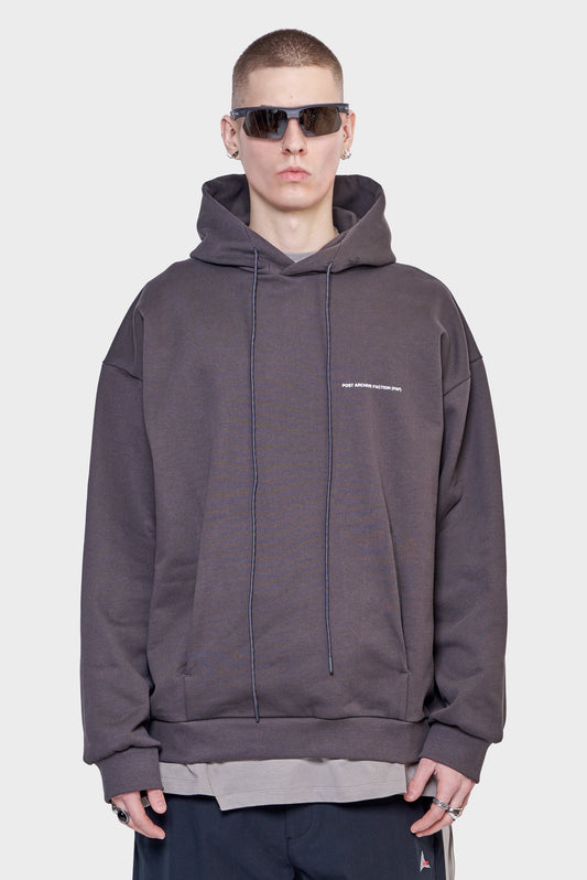 meskie#@Bluza HOODIE RIGHT grafitowa