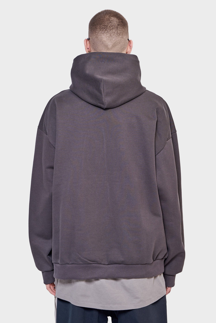 meskie#@Bluza HOODIE RIGHT grafitowa