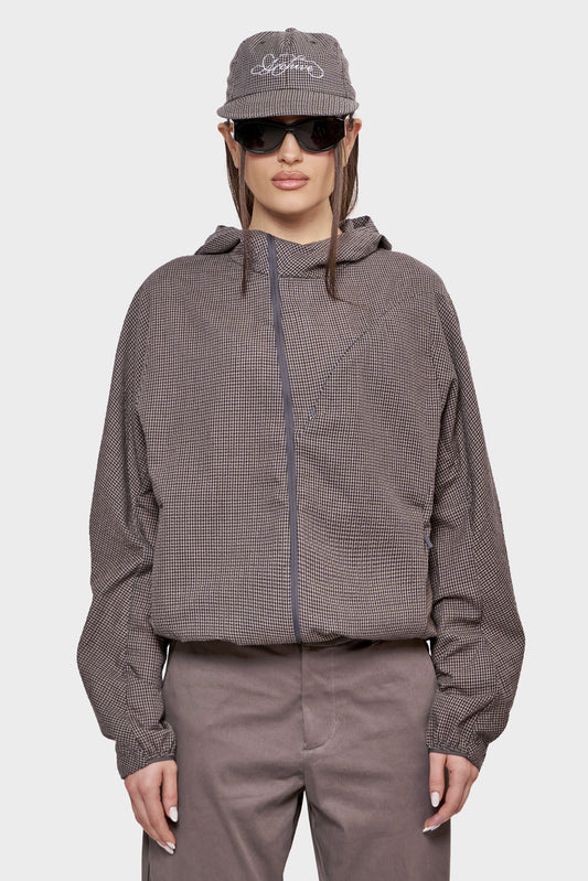 damskie#@Kurtka TECHNICAL JACKET RIGHT brązowa
