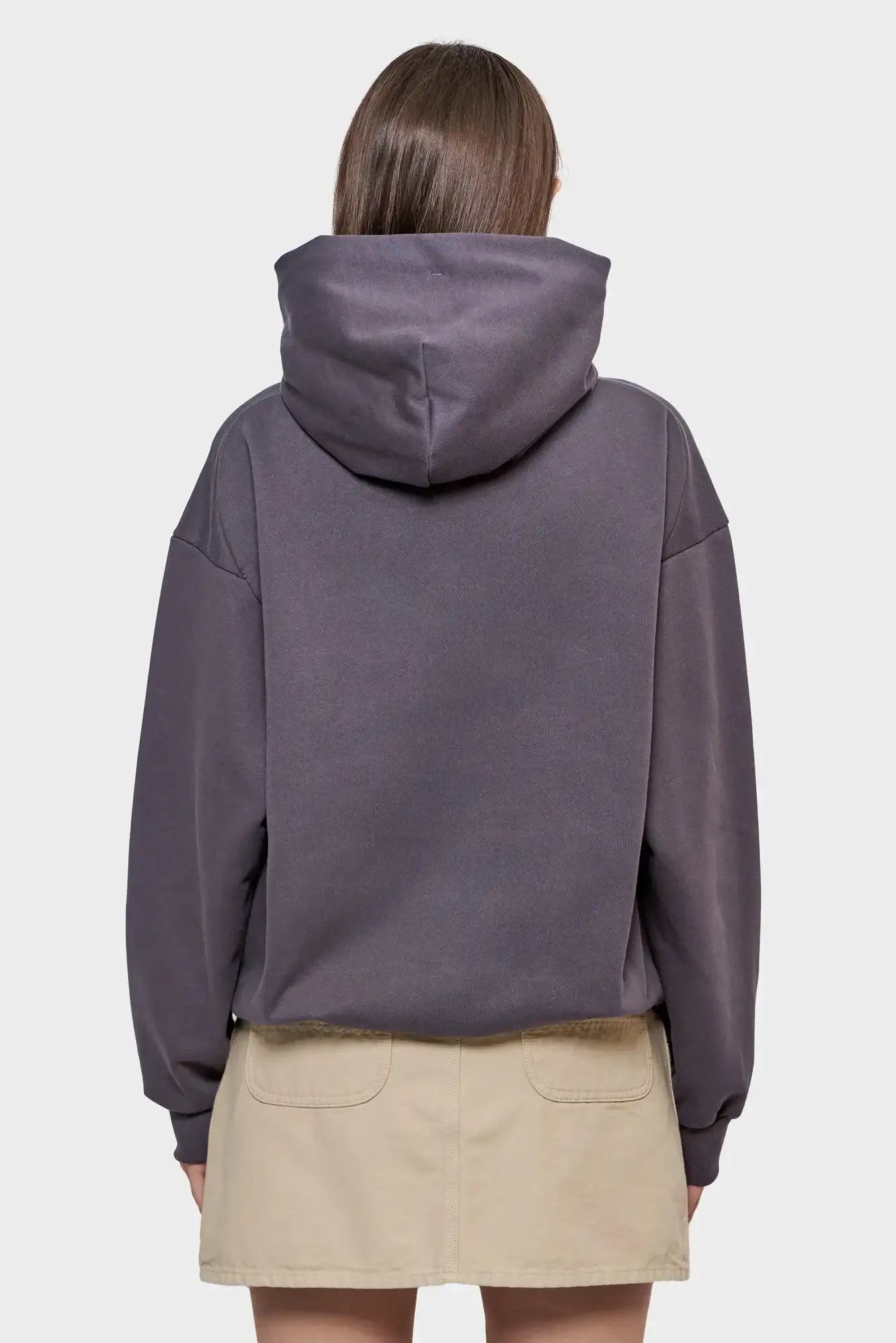 damskie#@Bluza HOODIE RIGHT grafitowa