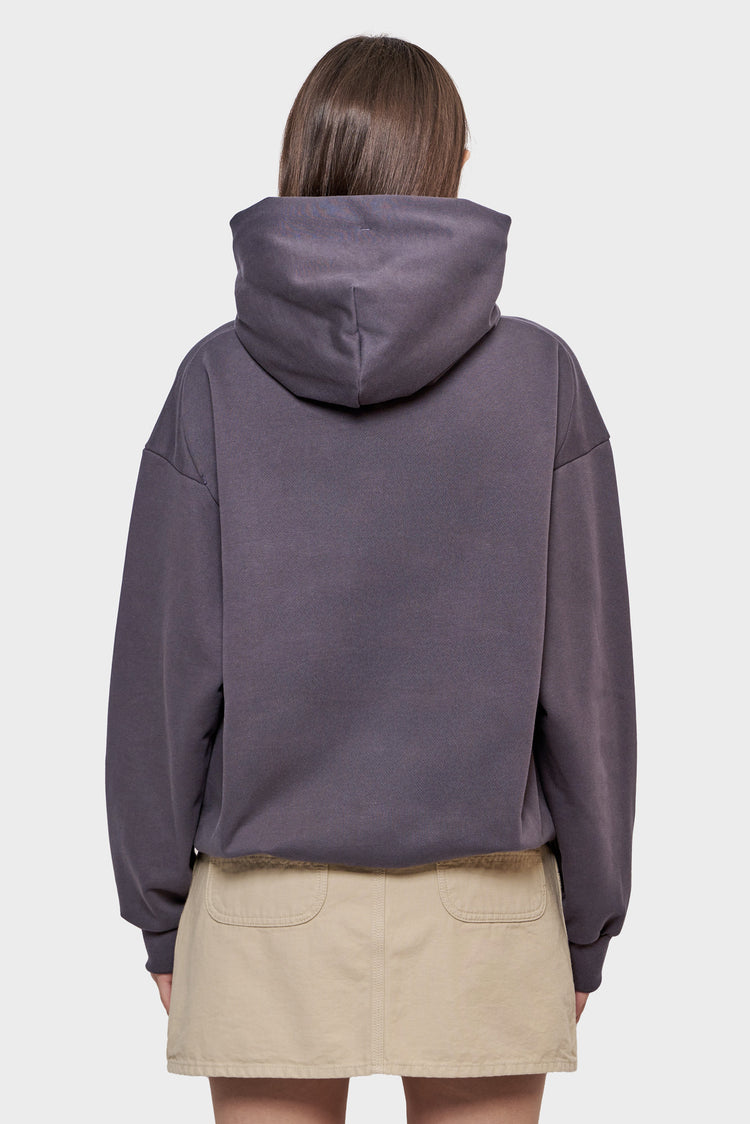 damskie#@Bluza HOODIE RIGHT grafitowa
