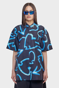 Koszula LOVER SHIRT SHORTSLEEVES czarna