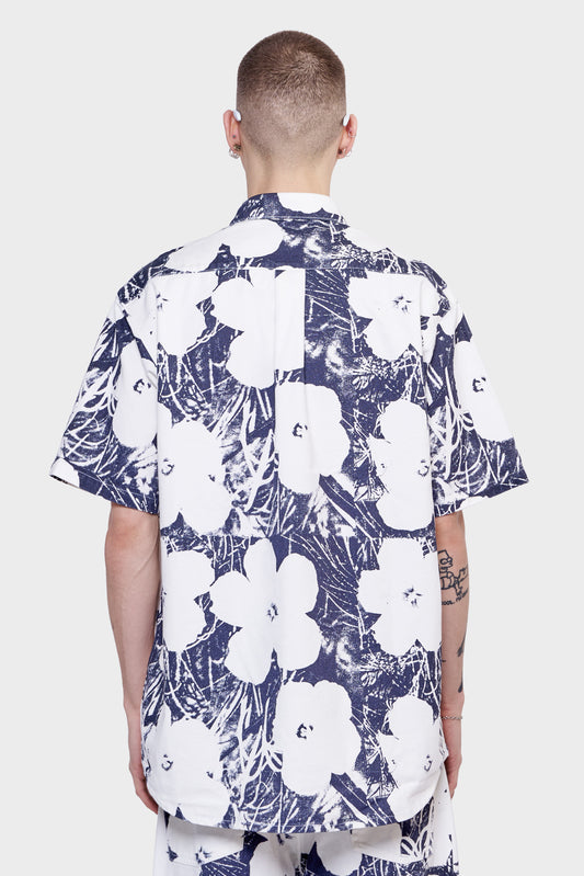 meskie#@Koszula ANDY WARHOL DENIM SHIRT biała
