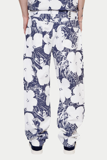 meskie#@Spodnie ANDY WARHOL RELAX JEANS białe