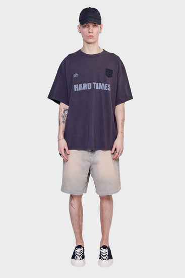 meskie#@Koszulka HARD TIMES czarna