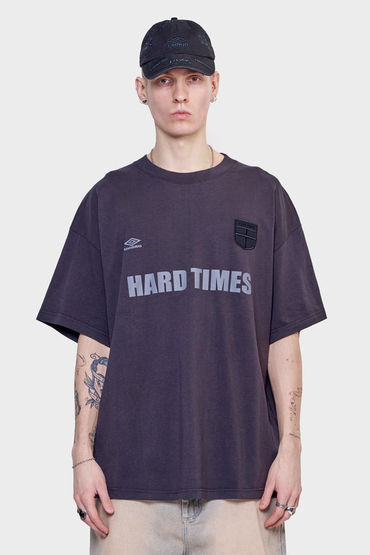 meskie#@Koszulka HARD TIMES czarna