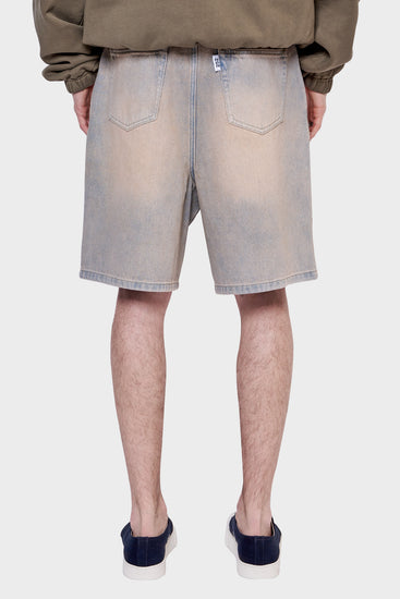 meskie#@Szorty DENIM SHORTS piaskowe