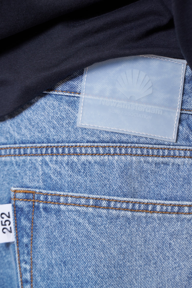 Spodnie 252 DENIM/STONE WASH granatowe