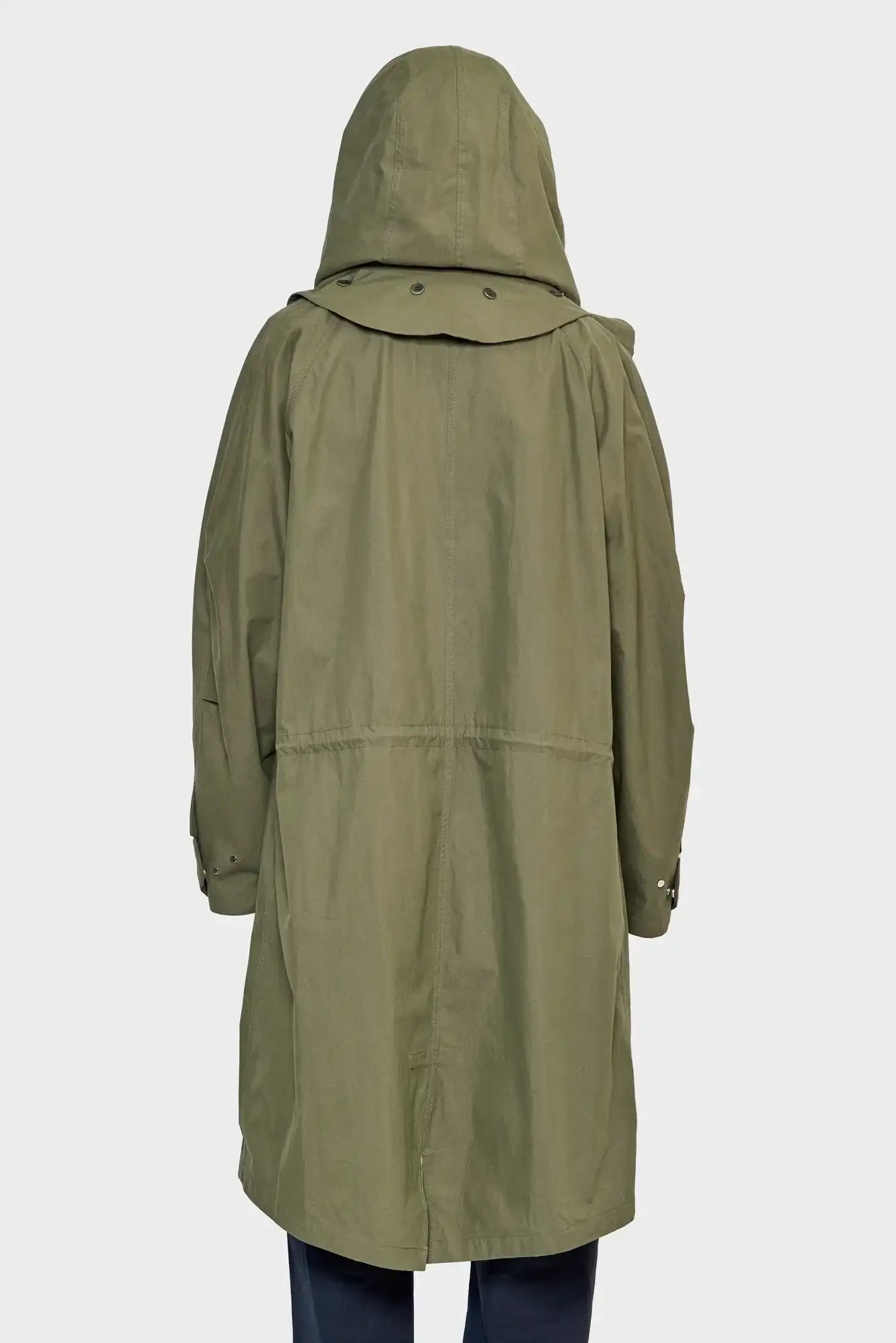 meskie#@Kurtka PARKA CENTER zielona