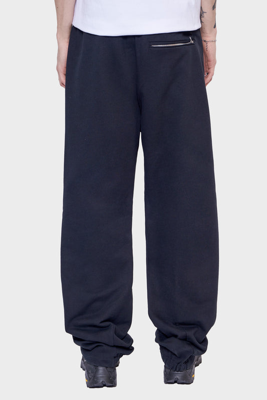 meskie#@Spodnie SWEAT PANTS RIGHT czarne