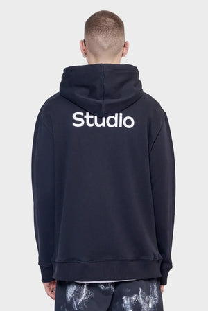 meskie#@Bluza REGULAR HOODIE ETUDES czarna