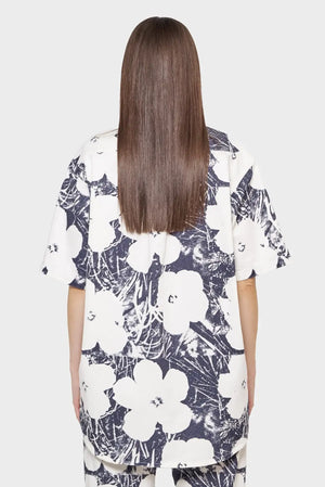 damskie#@Koszula ANDY WARHOL DENIM SHIRT biała