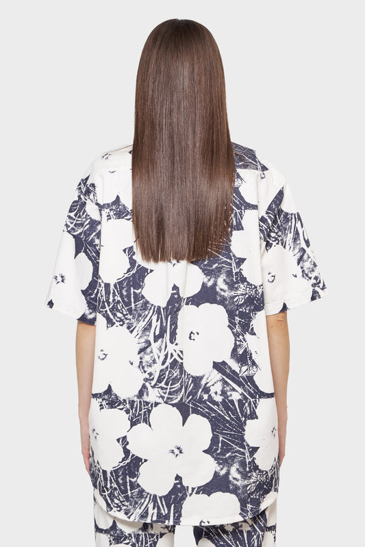 damskie#@Koszula ANDY WARHOL DENIM SHIRT biała