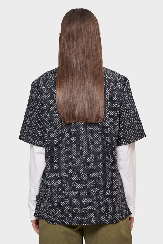 damskie#@Koszula FUROSHIKI czarna