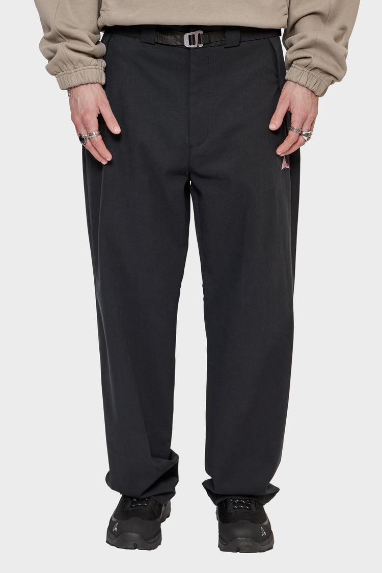 Spodnie BUCKLE CHINO czarne