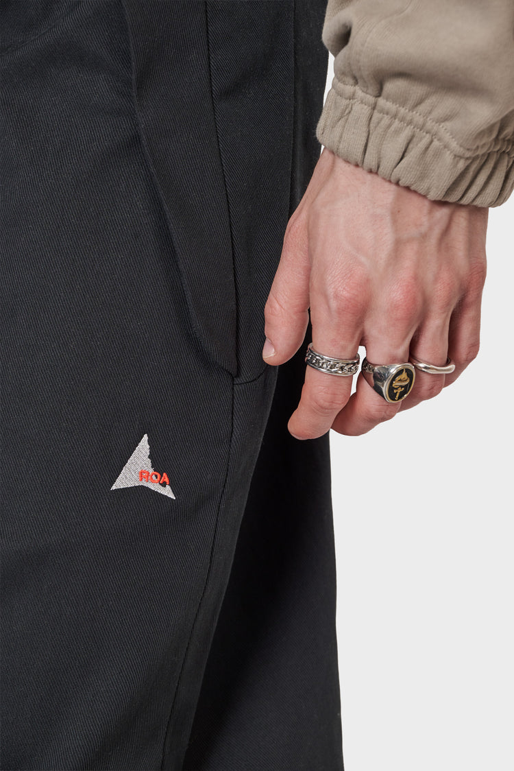 Spodnie BUCKLE CHINO czarne