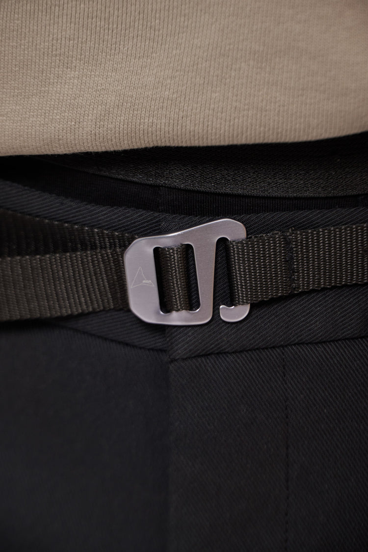 Spodnie BUCKLE CHINO czarne