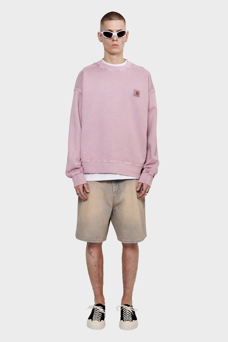 meskie#@Bluza NELSON SWEAT różowa