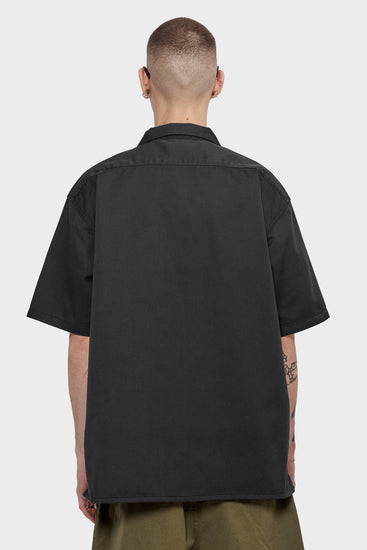 meskie#@Koszula EMBROIDERED czarna