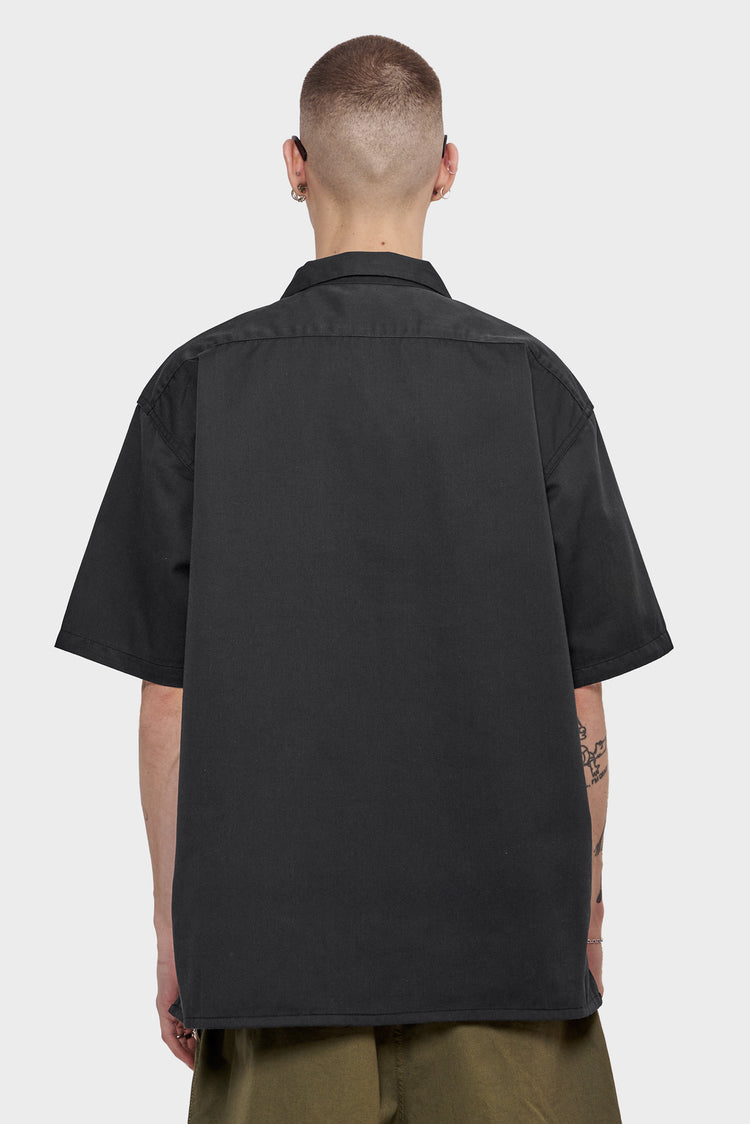 meskie#@Koszula EMBROIDERED czarna