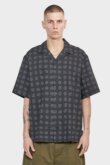 meskie#@Koszula FUROSHIKI czarna